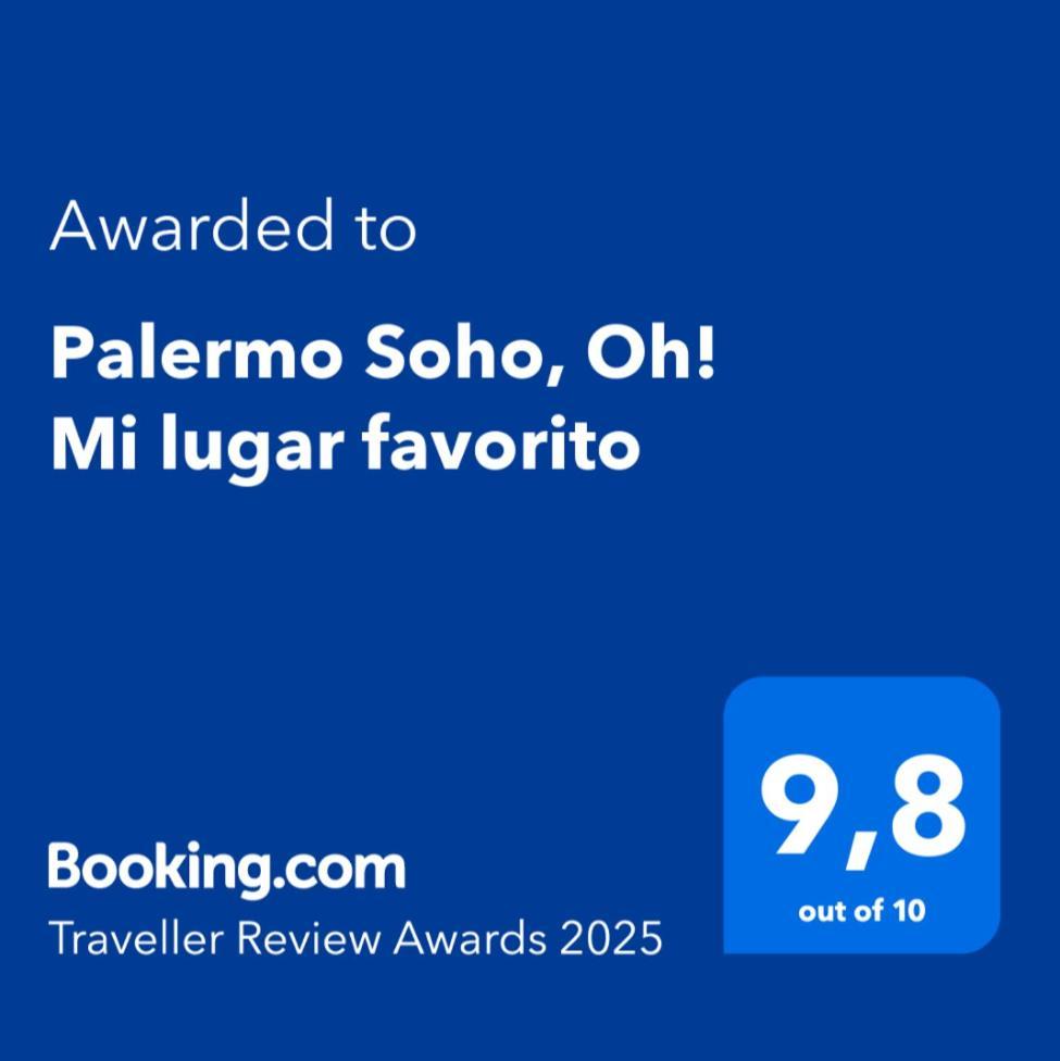 Palermo Soho, Oh! Mi Lugar Favorito Daire Buenos Aires Dış mekan fotoğraf